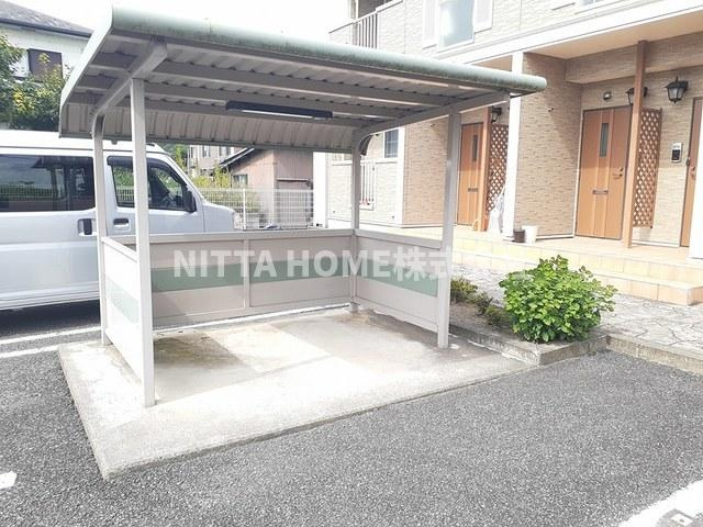 豊岡市森のアパートのその他共用部分|外部トランクもありますよ~◆