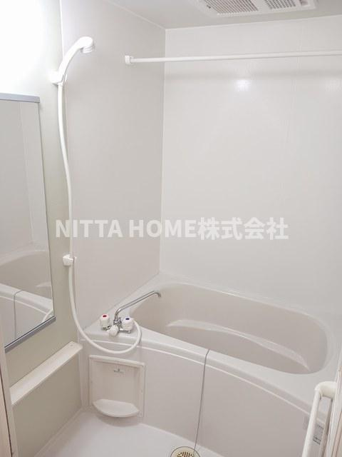 豊岡市森のアパートの浴室|追い炊き機能・浴室乾燥機も設置済み★