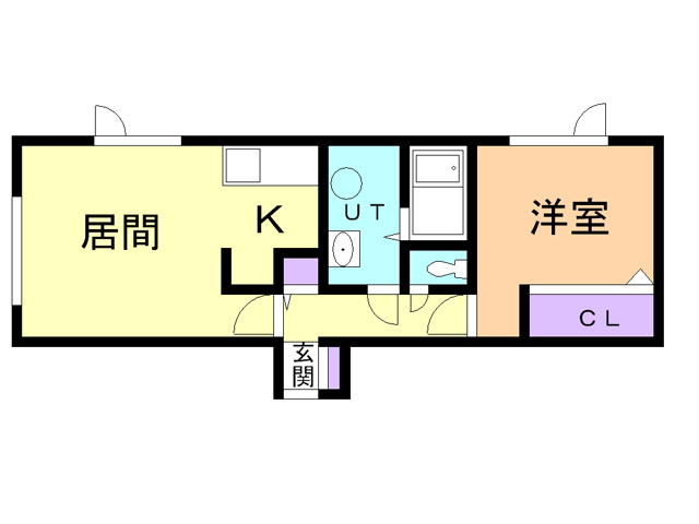 ラフィーネ東町の間取り