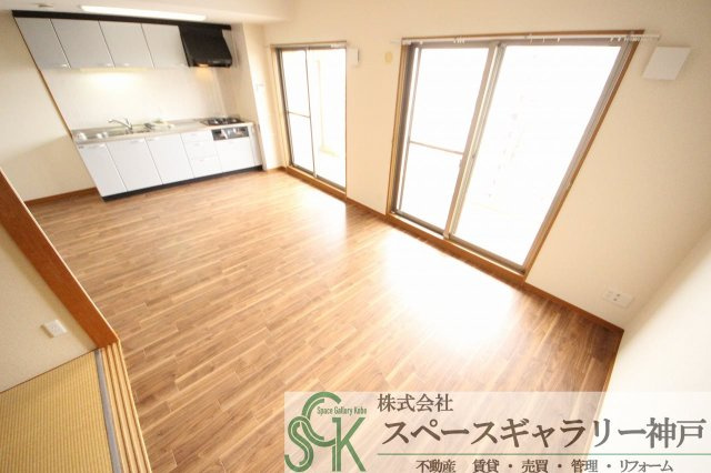 アプリーレ垂水の居間・リビング|※お部屋により仕様が異なる場合があります※リフォーム前のお写真になります※