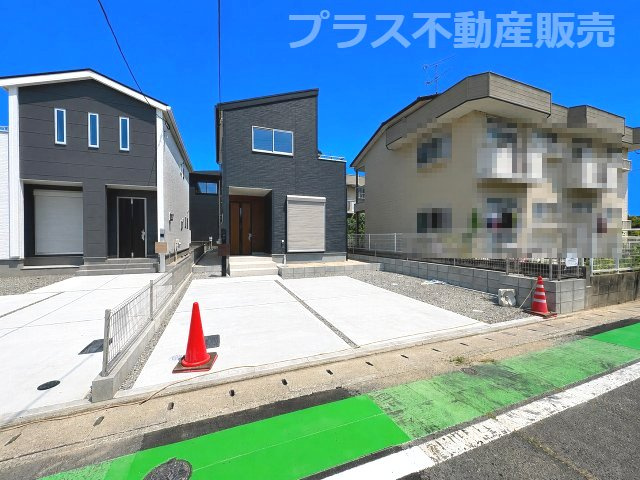 【外観】 | 福岡市東区三苫2丁目第2　1号棟（全3棟）【仲介手数料無料・0円】 | 完成しました。物件内部もご見学頂けます。プラス不動産販売にお任せ下さい。