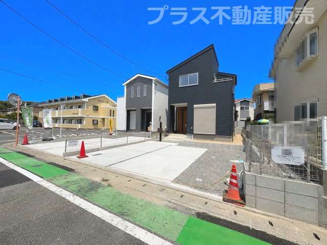 【外観】 | 福岡市東区三苫2丁目第2　1号棟（全3棟）【仲介手数料無料・0円】 | 現地写真。同じ物件を見るなら、プラス不動産販売にお任せ下さい。