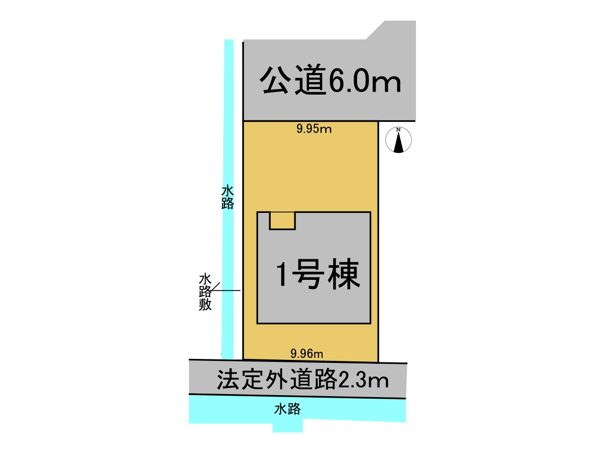 タマタウン　大垣市長松町（荒崎小）　全3区画分譲の区画図|■区画図
■YAMADA電機の　ヤマダ不動産　株式会社リライフ　
いつでもお問合わせ下さい。