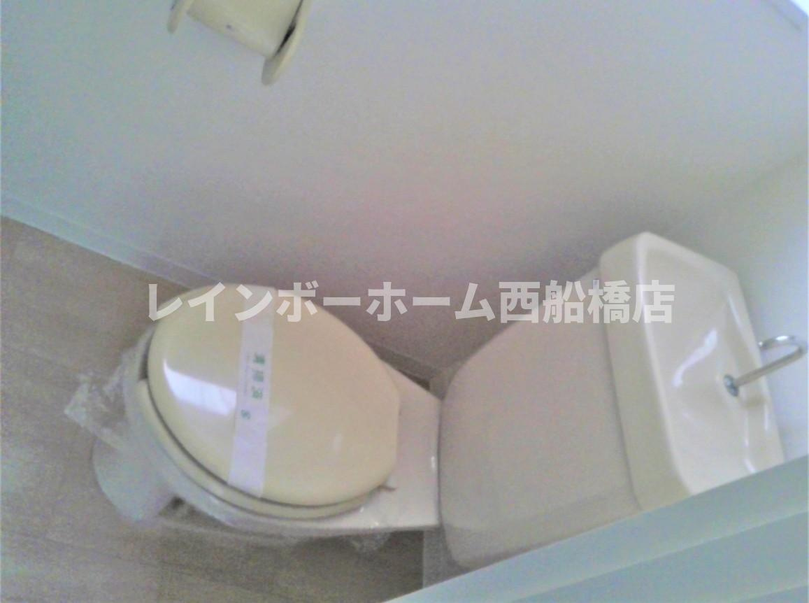 シティハイツ山崎Cのトイレ
