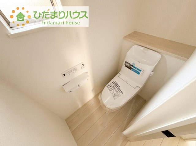 【トイレ】 | 取手市野々井第1期　新築戸建　2号棟 | トイレは1F、2F共に完備！取り合いになることがありませんね(^^)/