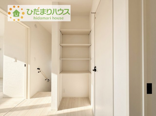 【収納】 | 取手市野々井第1期　新築戸建　2号棟 | 家族みんなで共同で使える便利な廊下収納！