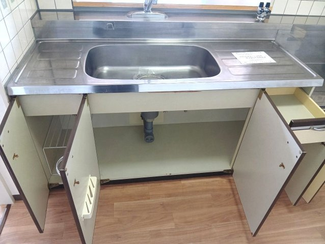 城山清涼ハイツ2号棟のキッチン|キッチンでお料理をお楽しみください