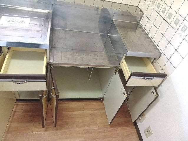 城山清涼ハイツ2号棟のキッチン|きれいなキッチンです