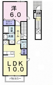 【間取り】 | ステラ　プレッソ　Ａ