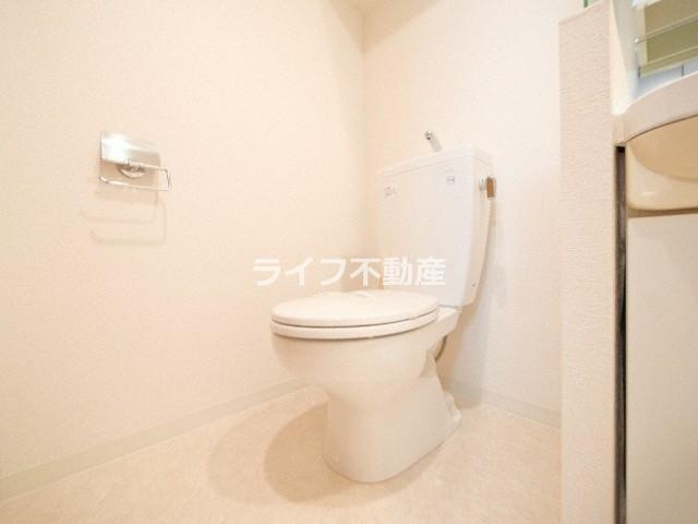 エスリード森ノ宮駅前のトイレ|シンプルで使いやすいトイレです