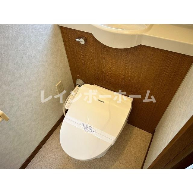 ルティレ浦和　旧プリティーハイツのトイレ