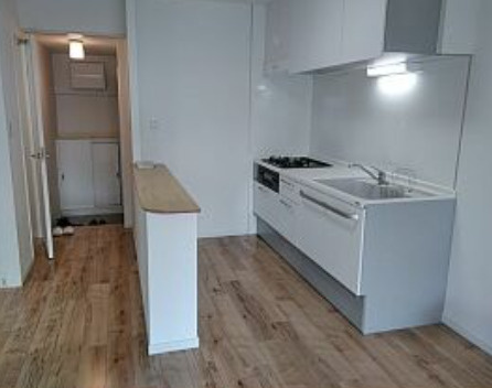 市谷左内坂ハイムのキッチン