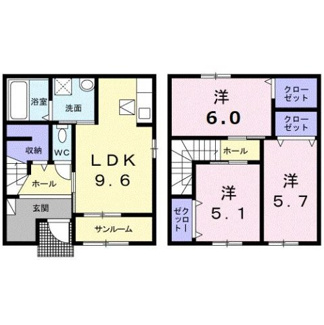 【間取り】 | イークラフトⅡ