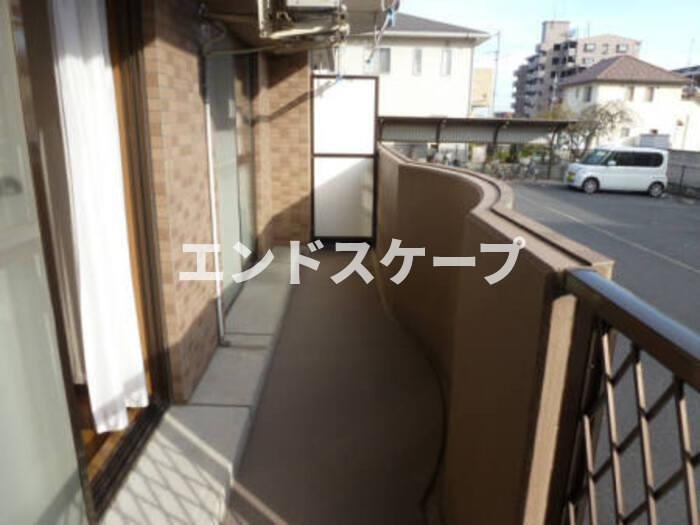 ロワイヤルのバルコニー|高崎、前橋のお部屋探しはエンドスケープまで！お客様の理想お聞かせ下さい♪