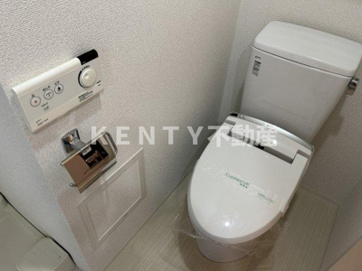 【トイレ】 | プレミアムキューブ大森本町 | ゆったりとした空間のトイレです