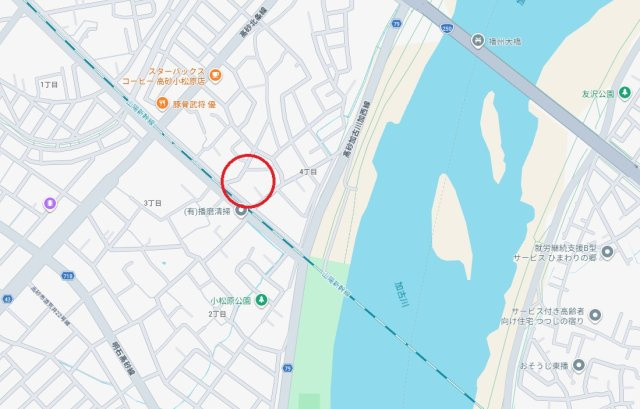 高砂市荒井町小松原4丁目　　山陽電鉄「荒井駅」徒歩15分の地図