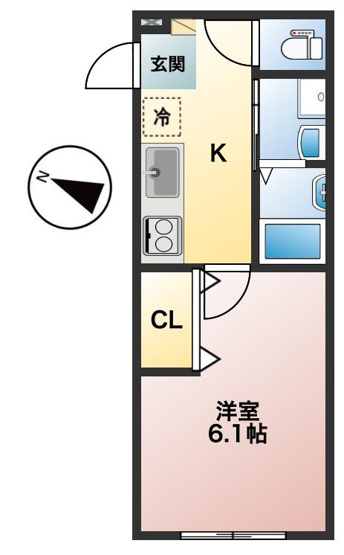【間取り】 | リープラス伊保駅前