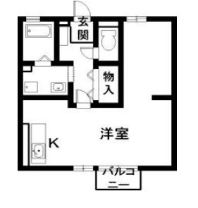 セジュール山本の間取り