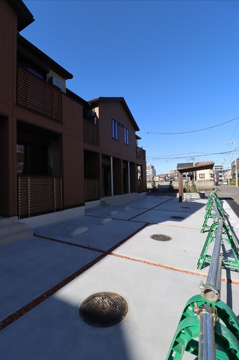Crecia高松の駐車場