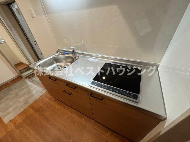 【キッチン】 | リープラス伊保駅前 | 2口IHコンロ