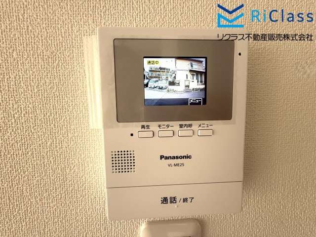 新築未入居　神戸市兵庫区上祇園町2-27　のセキュリティ|TVモニター付きインターホン