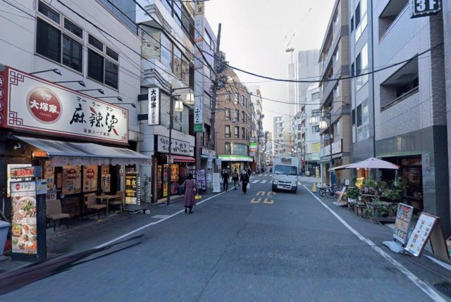 豊島区北大塚２丁目の店舗事務所の周辺