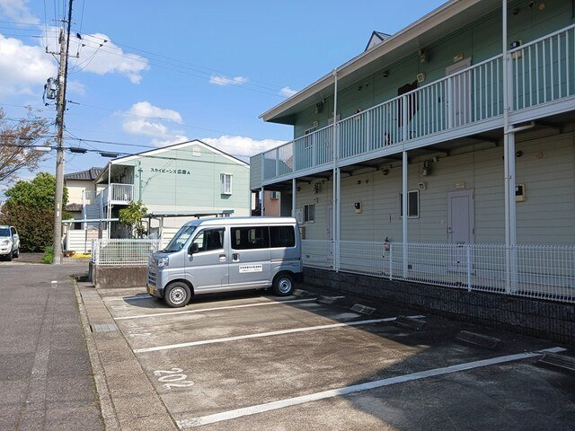 スカイビーンズ広田Ｂの駐車場|駐車スペースもあります