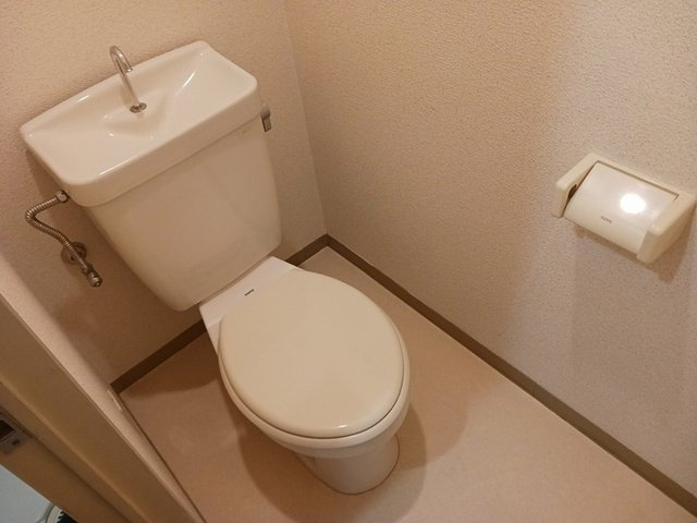 スカイビーンズ広田Ｂのトイレ|落ち着いたトイレです