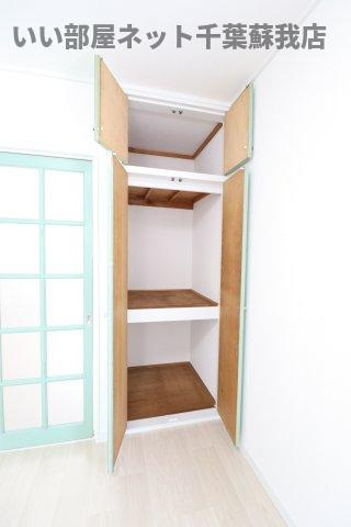 MKハイムの収納|大きなものも収納できそうです