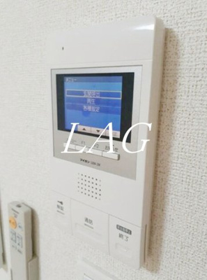 【セキュリティ】 | ルアナ戸越 | モニター付きインターホンです。