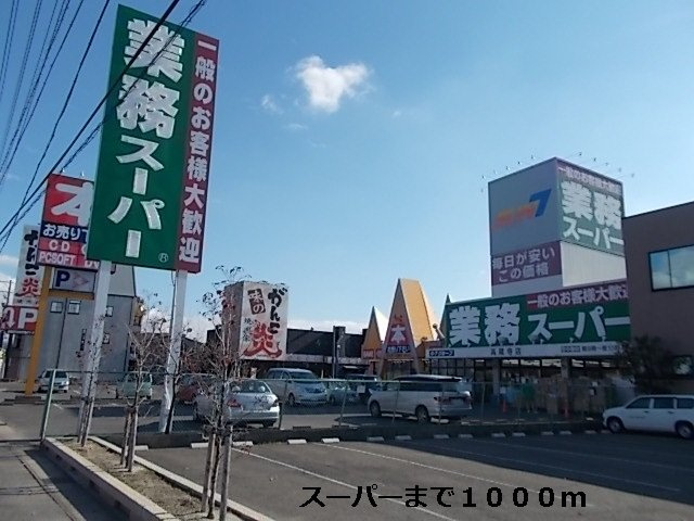 グランデイデアーレＣの周辺|業務スーパーまで1000m