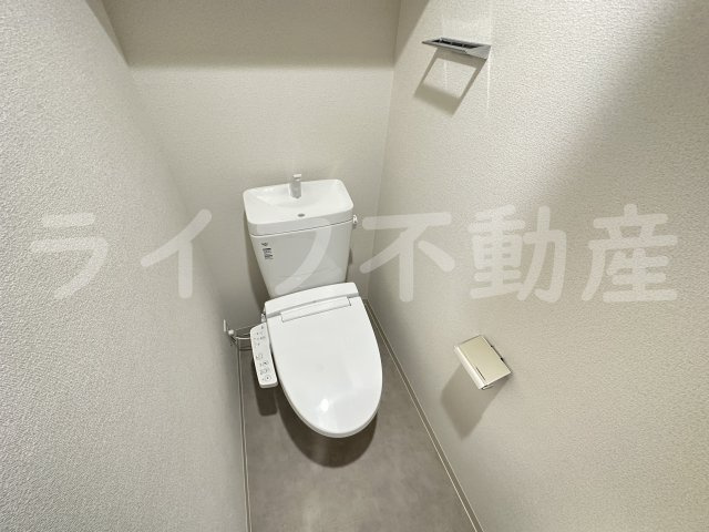 プレサンスOSAKA東中本エシデルのトイレ
