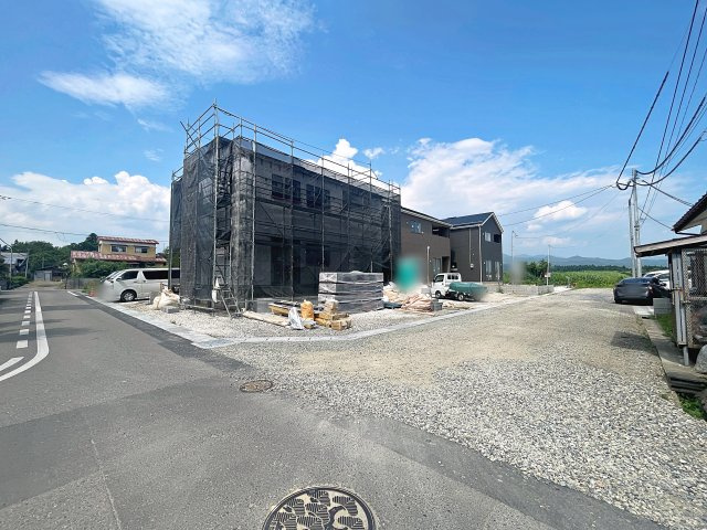 新築戸建・新築建売　喜多方市常盤台第3　松山小・第二中の前面道路含む現地写真