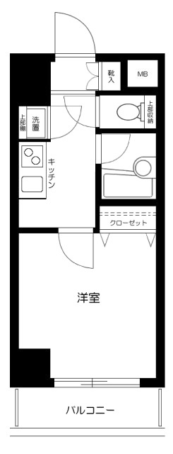 新宿区新小川町のマンションの画像
