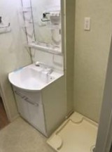 【トイレ】 | マッシュービル3 | 嬉しい独立洗面台付き。