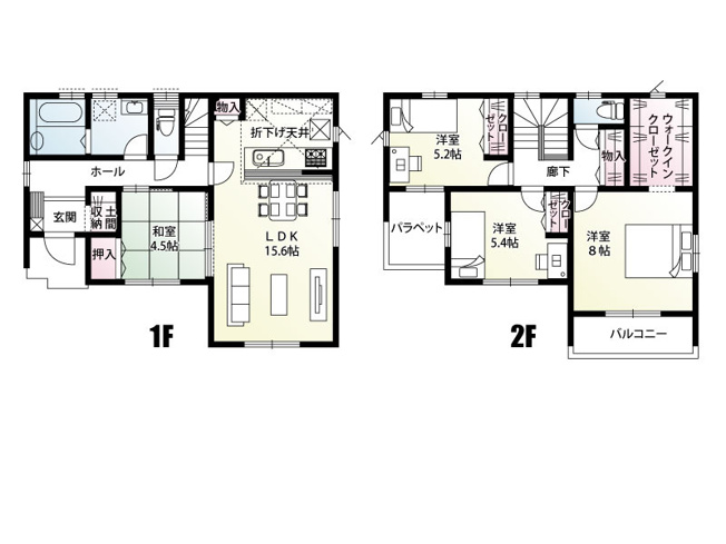 【間取り】 | 鴻巣市原馬室　新築戸建　全1棟　1号棟