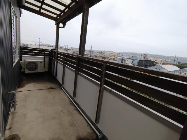 売中古戸建　静岡市葵区古庄４丁目のバルコニー|眺めがよいバルコニーです