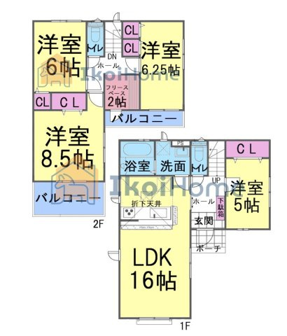 神戸市西区高津橋　全5区画　5号地　土地のその他|●年中無休：当日予約可●5号地参考プラン。敷地約31坪以上有り多様なプランをお考えいただけます。