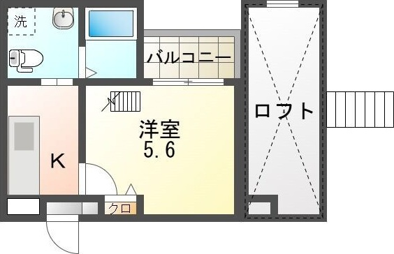 CRASTINE高畑の間取り
