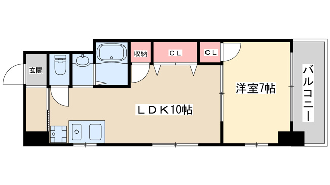 【間取り】 | 新大阪第２ダイヤモンドマンション