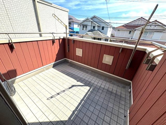 神戸市西区学園東町4丁目戸建のバルコニー