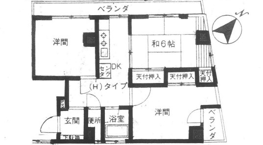 不二ビルの間取り