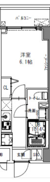 S-RESIDENCE行徳aile の間取り