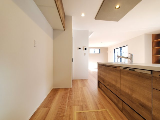 八潮市　木曽根　新築戸建　全1棟のキッチン|施工例です