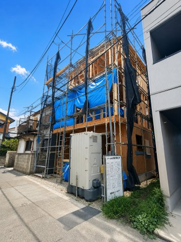 八潮市　木曽根　新築戸建　全1棟の外観|外観です