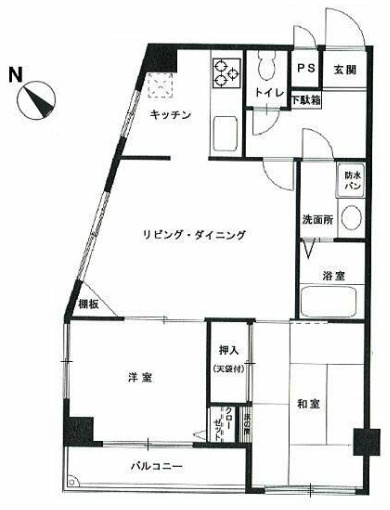 セントヒルズ東日暮里の間取り