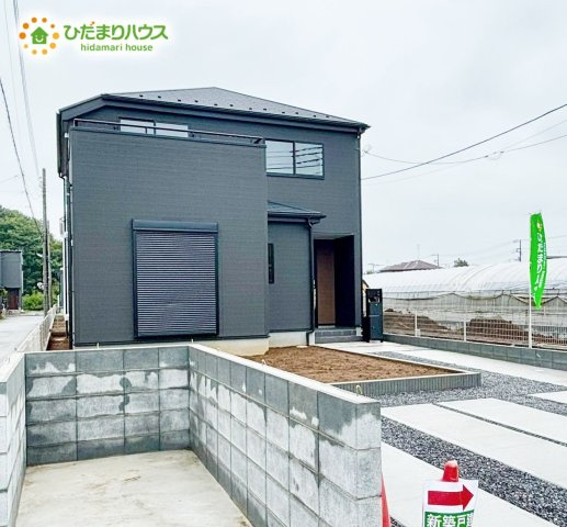 野田市木間ケ瀬2期　新築戸建　1号棟の外観|是非一度、ご家族そろってご内覧ください♪					
