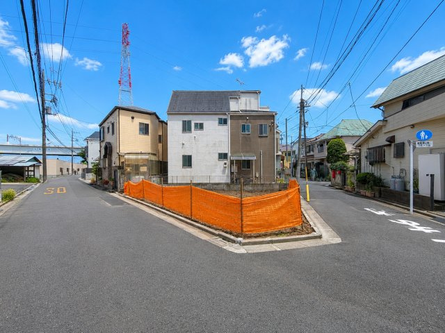 葛飾区柴又5丁目新築分譲住宅の外観|角地につきまして日当たり・通風良好