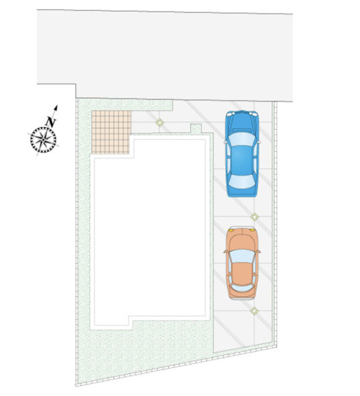 【区画図】 | 鴻巣市大間2丁目　新築戸建　全　全2棟　1号棟