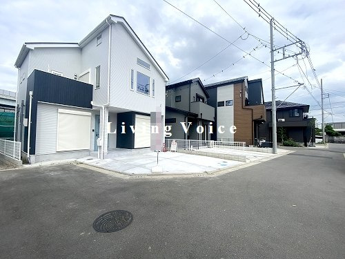 【仲介手数料０円】茅ヶ崎市西久保　新築一戸建ての前面道路含む現地写真|茅ヶ崎市西久保　新築一戸建て